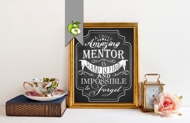 Mentor Retirement Gift A Truly Amazing Mentor Boss is Hard to Etsy