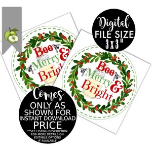 TINYSOME Cute Christmas Gift Tags with Hot Stamping Xmas Gift Tags for  Presents Holiday Name Tag Labels for Christmas Gifts 