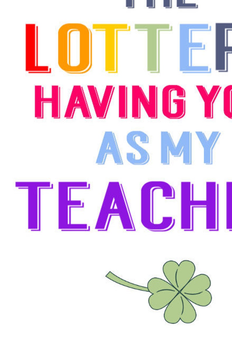 new year new year student won the lottery editable school gift tags Printable back to school lotto St Patrick/'s I won the lottery