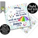 Umbrella Teacher Gift Tag, Gratitude Teacher Appreciation, Sunshine or ...