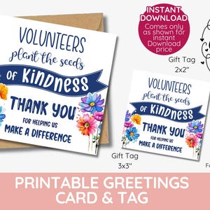 Eine kleine Freude für einen Freund So süß Geschenkanhänger zum Ausdrucken | Sommer Geschenkanhänger | Sofort Download