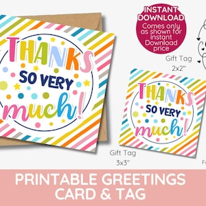 Etiqueta de regalo de agradecimiento para maestros, agradecimiento a enfermeras, tarjeta de muchas gracias, etiqueta de regalo para maestros, gracias, imprimible para maestros, descarga instantánea