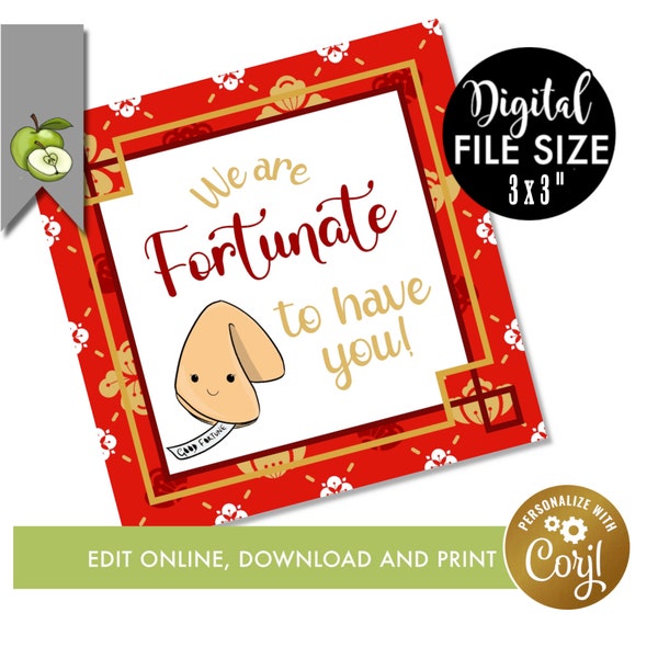 We Are Fortunate To Have You Printable
