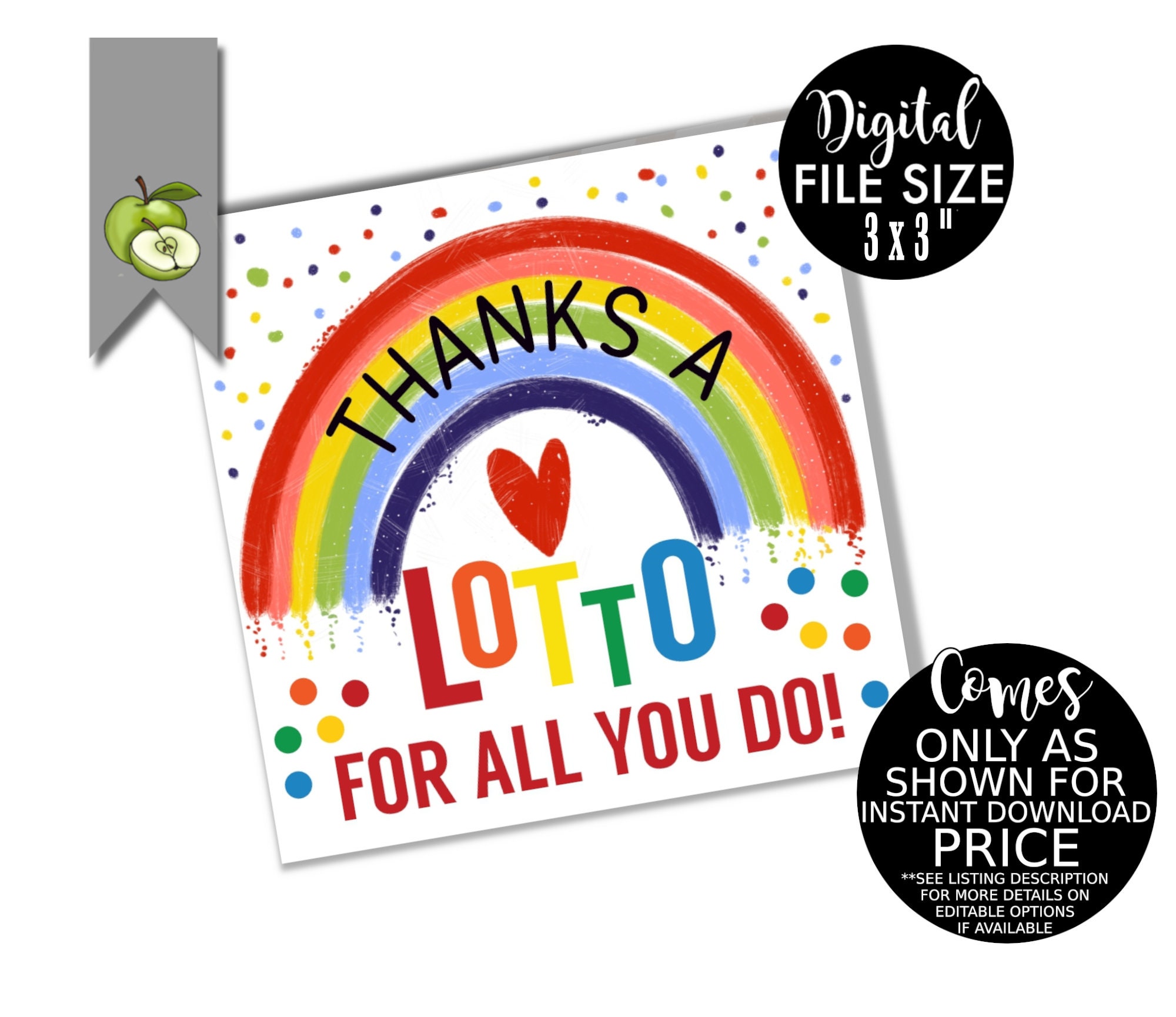 Thanks A Lotto For All You Do Free Printable Thanks A Lotto For All You Do Free Printable