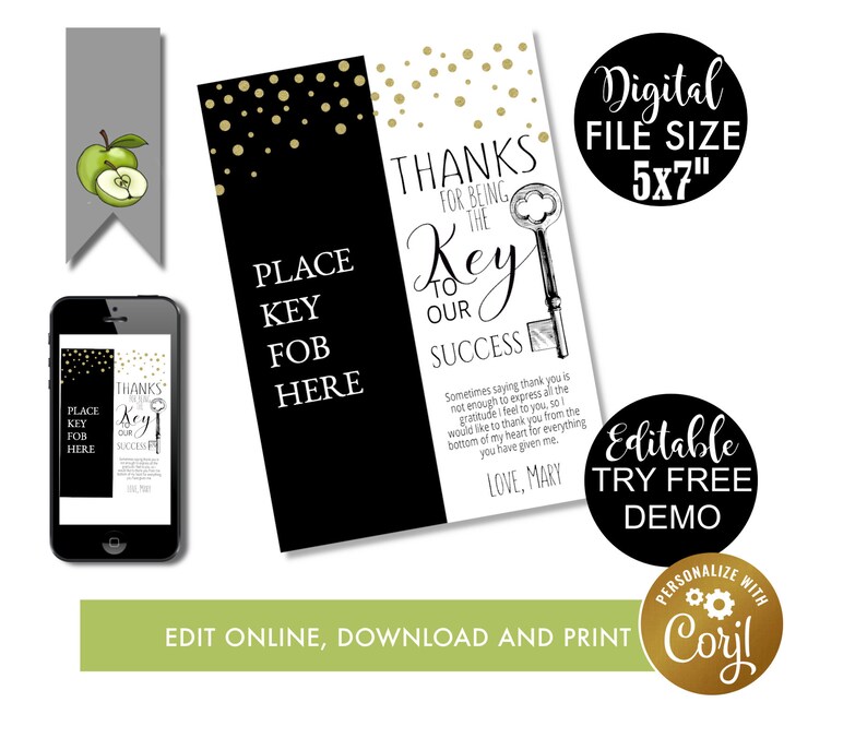 Paper Party Supplies Paper Appreciation Printable Tags Printable Key Paper party supplies paper appreciation printable tags printable key
