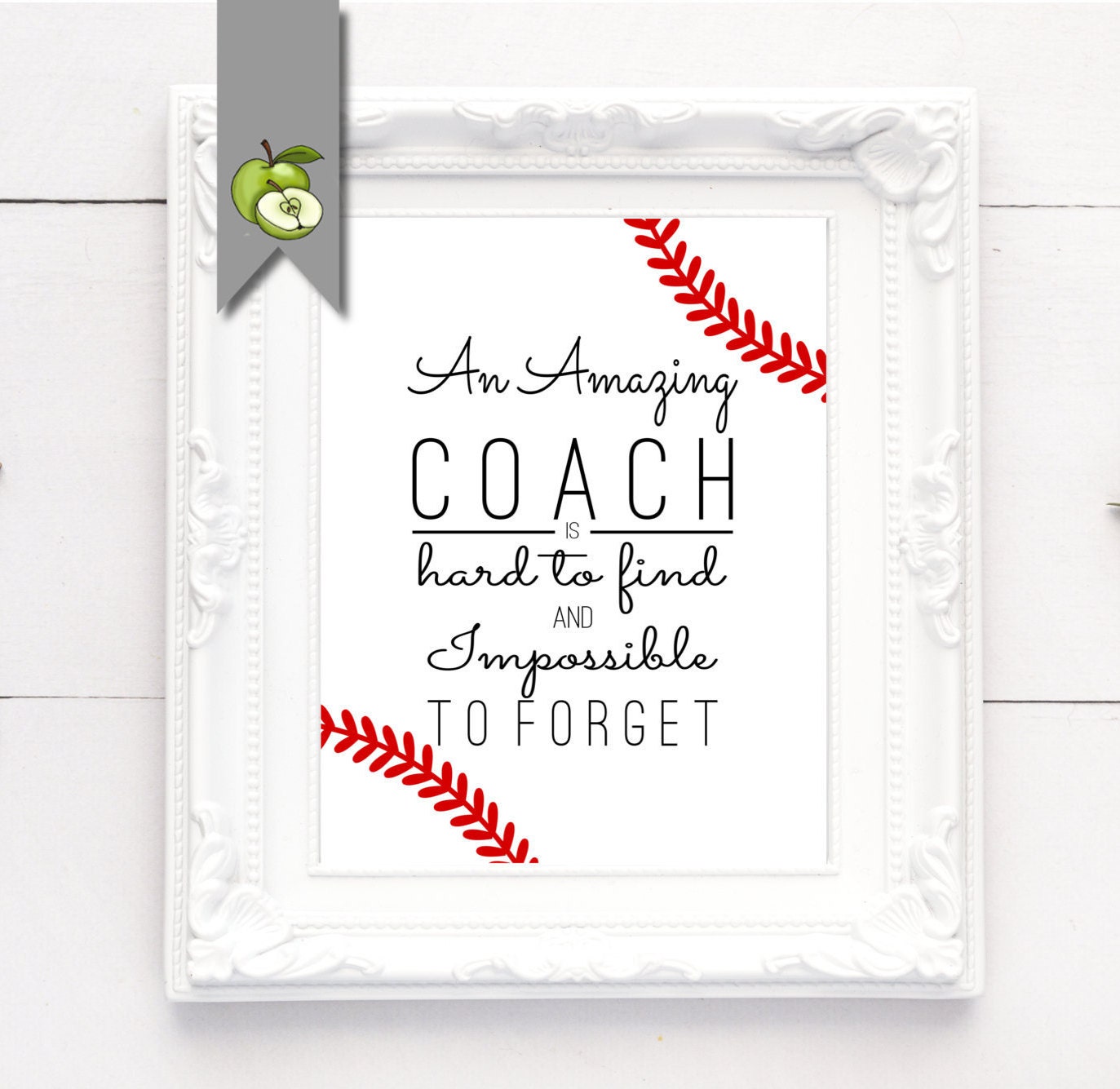 An Amazing Coach Coach Appreciation Printable Poster Sports Etsy UK