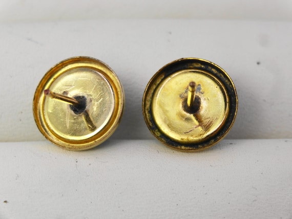 Beautiful pair of vintage turquoise earrings - th… - image 2