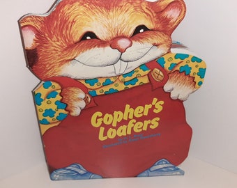 Gopher's Loafers by H. L. Ross RARE Vintage Book w/Paper Dolls 1981