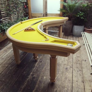 Banana Pool Table, Custom shaped pool tables