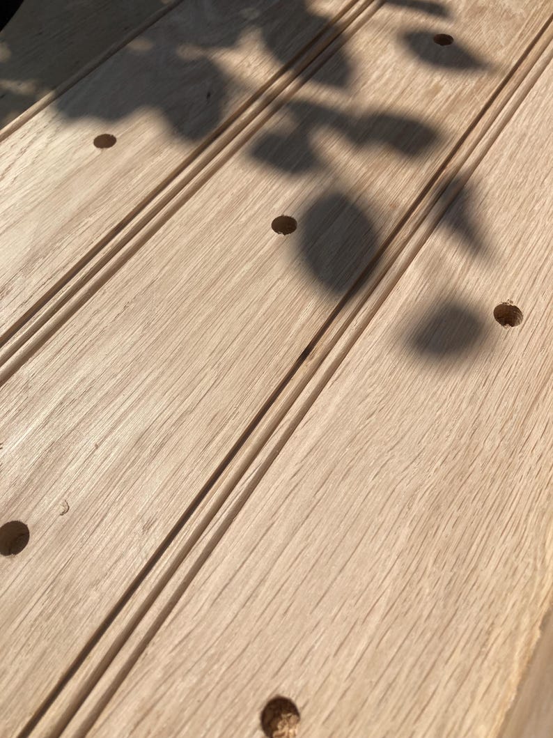 Oak Shaker Peg Rail. Wooden coat Rack. Storage Rack. Various Sizes. Handmade in UK image 8