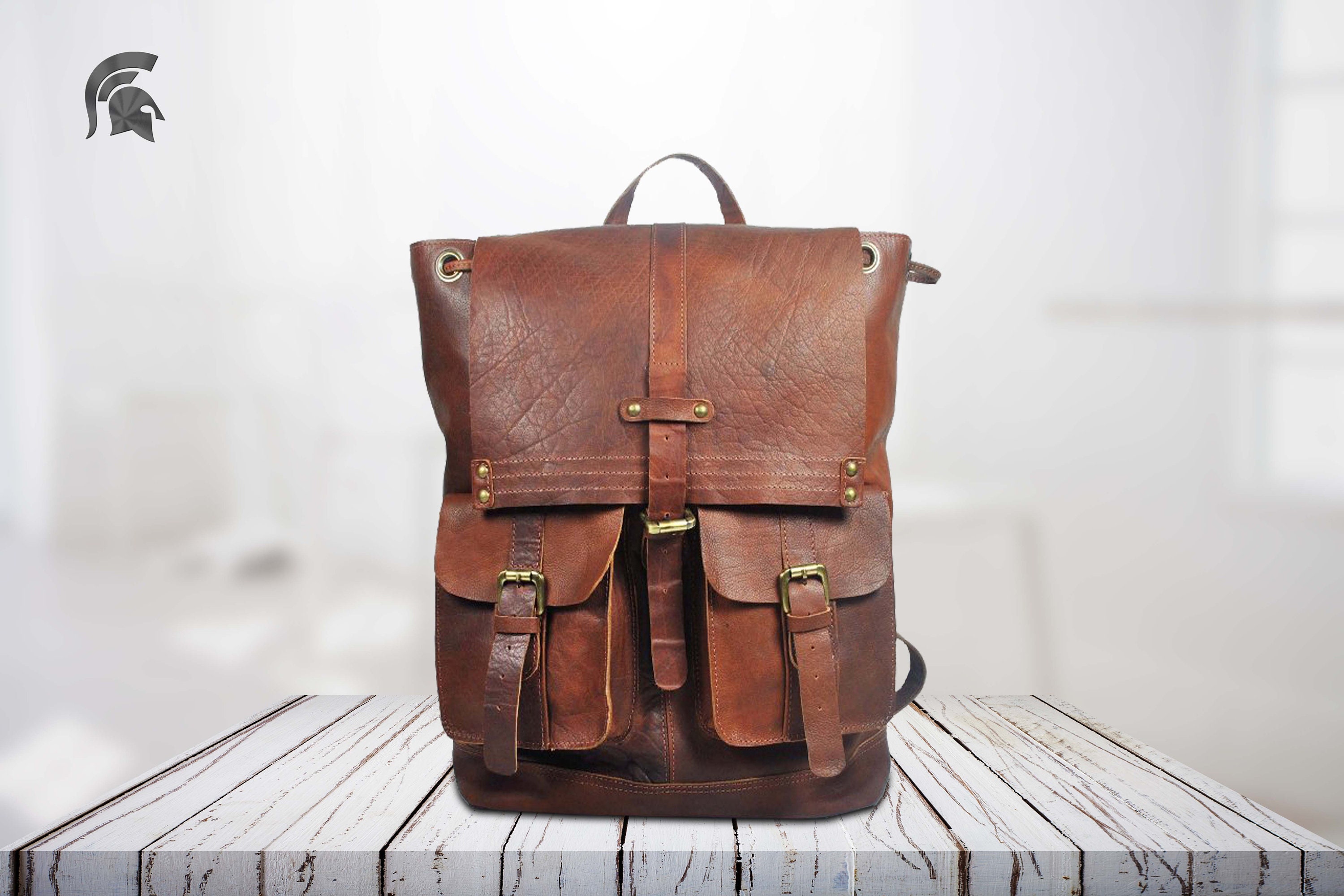LEATHER BACKPACK leather rucksack rucksack leather | Etsy