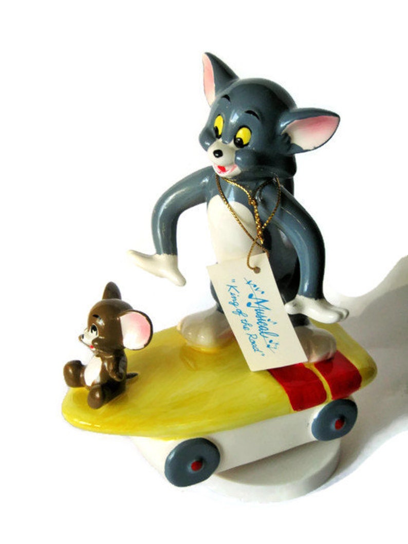 tom and jerry ceramic figures