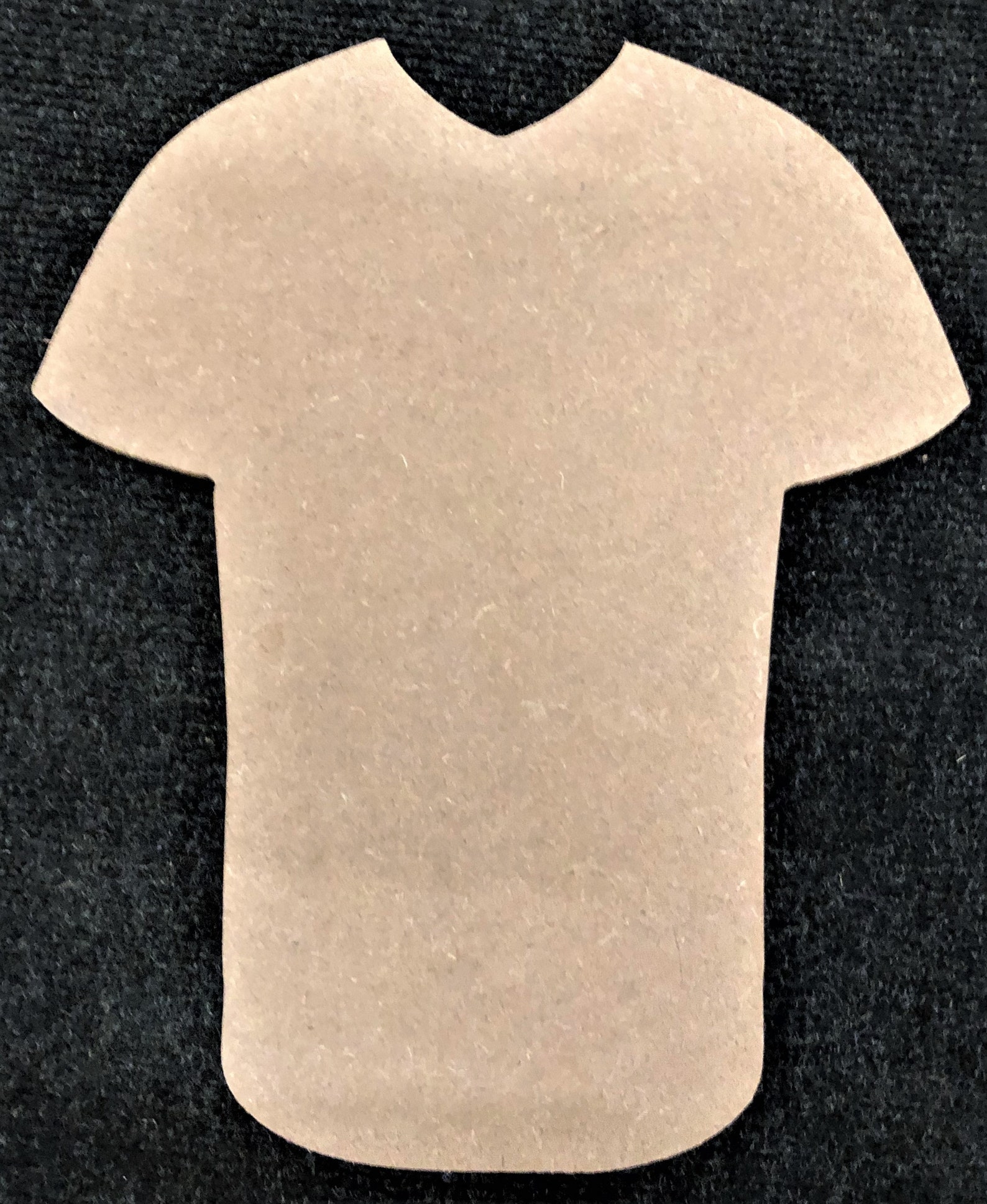 Baseball Jersey MDF Cut Out Unfinished Etsy