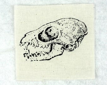 Bat Skull - Patch, 8,5 x 5,5 cm
