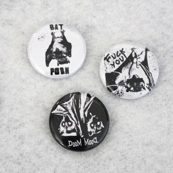 Button Set REBEL BATS Rebellen