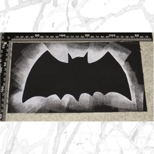 Backpatch THE BATCAVE Silhouette, 25 cm x 15 cm image 5