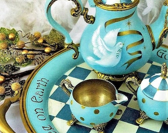 Peace on Earth Tea Set