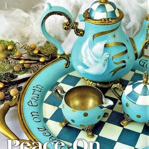 Peace on Earth Tea Set