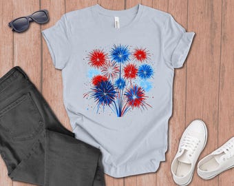 Fireworks Finale T-Shirt gift for dad, Memorial Day, Fourth of July gift