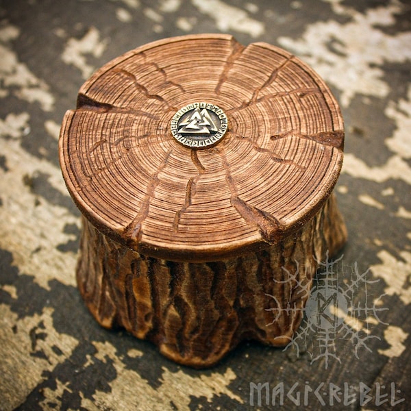 Round Wood Box - Etsy