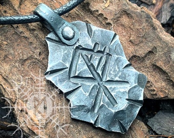 Pendentif Viking Odin Wolf Fenrir - Collier Acier Inoxydable Mythologie Nordique
