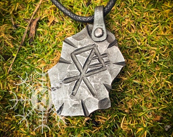Collana vichinga con testa di lupo jolnir, ciondolo nordico da uoo