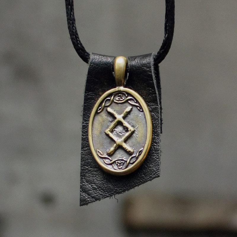 Rune Pendant Inguz Ingwaz Yngvi Rune Yggdrasil Viking ...
