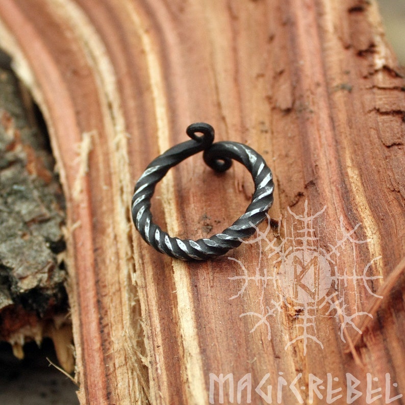 Forged Iron Handmade Viking Jormungandr Serpent Infinity - Etsy