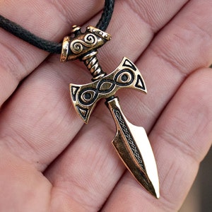 Pendentif Talos, Talos en bronze, collier pendentif 3D The Elder Scrolls Game Series image 2