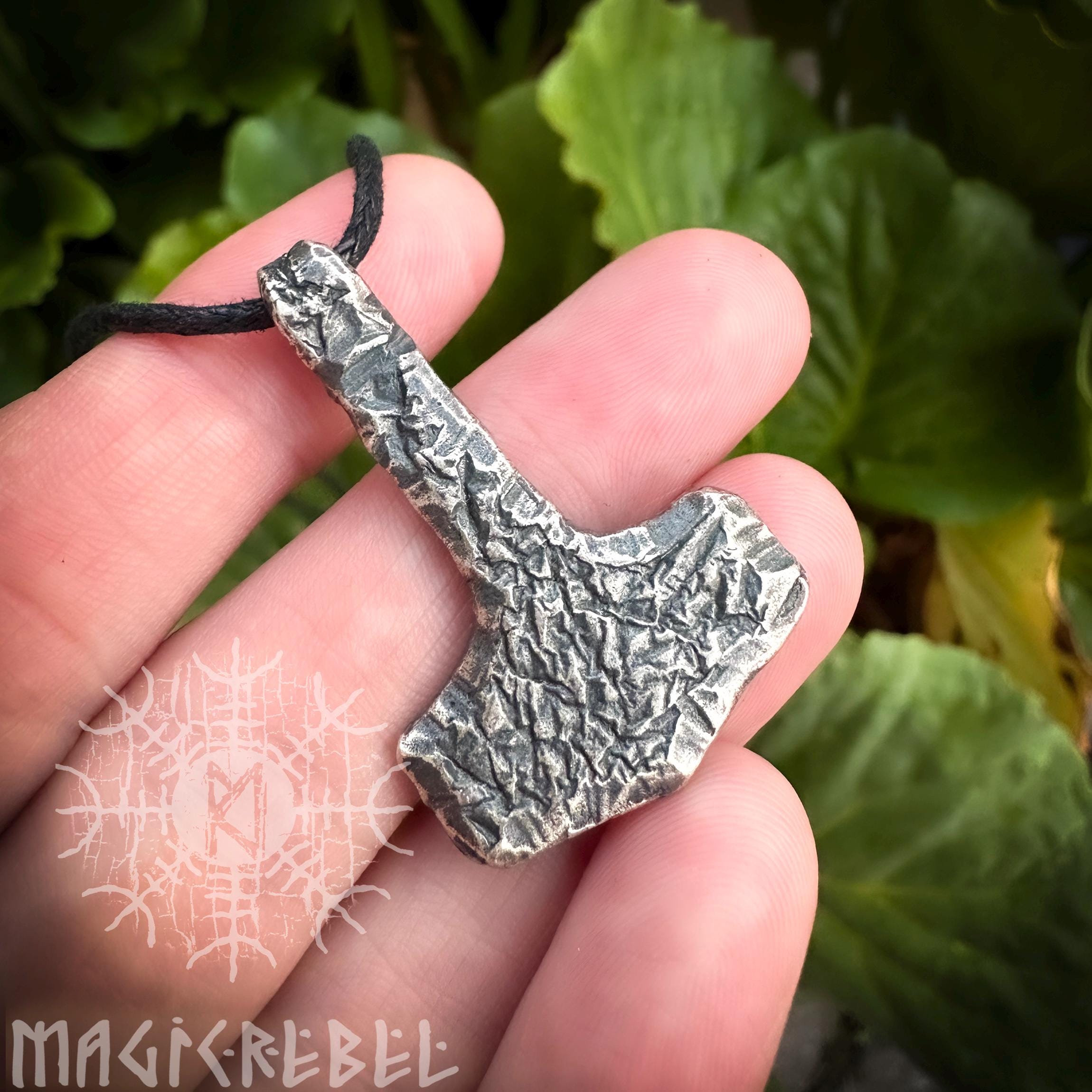 Collana Mjölnir Martello Di Thor In Argento 925 – Gioiello Vichingo Con Catena In Acciaio, Regalo Uomo - 4