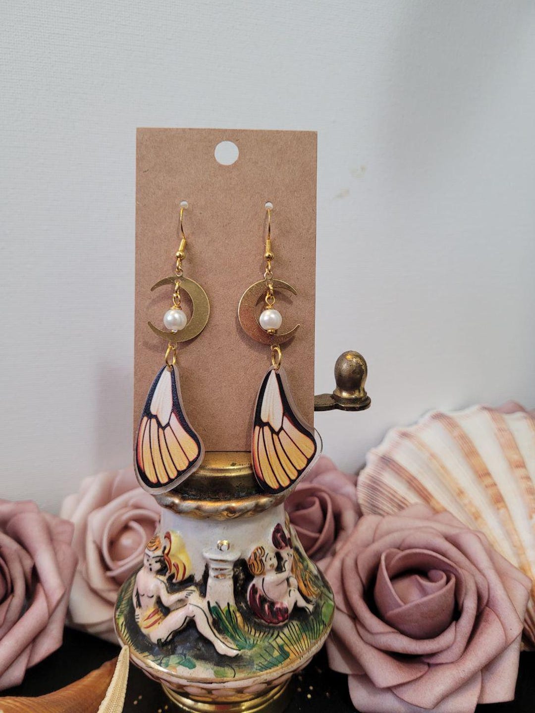 6 Pairs! Butterfly Wing Earrings | Fairy Wings | Unique Earrings ...