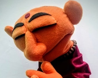 Lao,the Buddhist monk, hand puppet