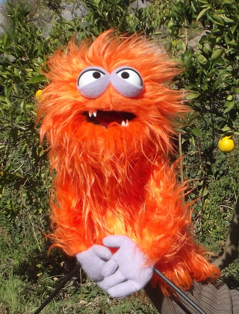 orange puppet from muppets