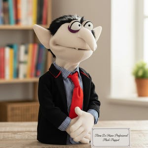 Professional Puppet with Clothes, 19.5-Inch Articulated Foam And Fabric