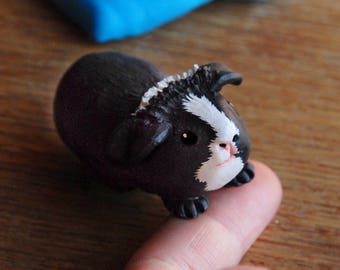 Guinea pig personalized figurine - made to order custom guinea pig - unique gift - pet souvenir - animal lover - sweet memory