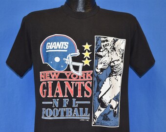 Worthy Promotional NFL New York Giants Vanilla Scented Wood Wick Candle in Travel Tin with Lid 5.8-Ounce