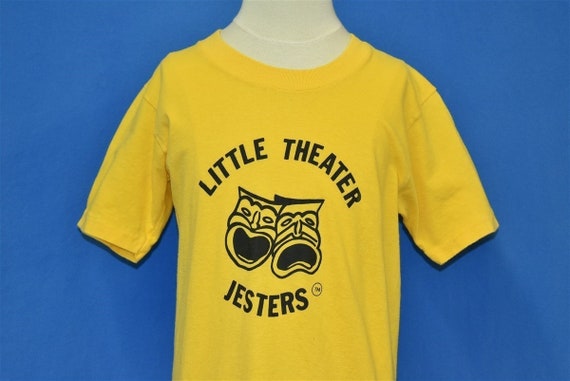 70s Little Theater Jesters Sock Buskin t-shirt Yo… - image 1