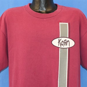 90s Korn Life is Peachy Nu Metal Band Distressed Rock t-shirt Extra Large