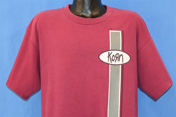 90s Korn Life is Peachy Nu Metal Band Distressed Rock T-shirt 