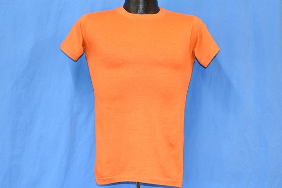 childrens plain orange t shirt