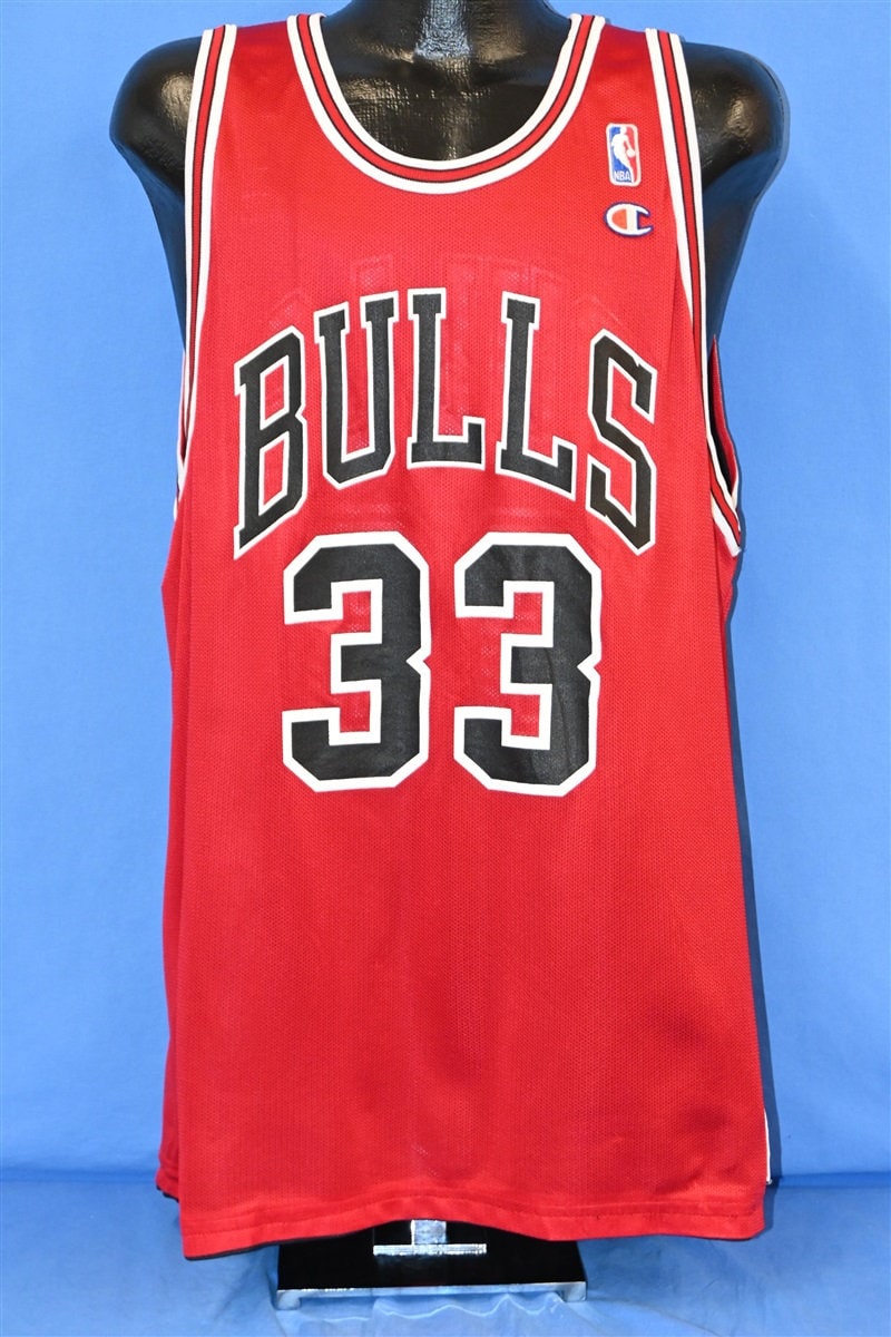 90s Chicago Bulls Scottie Pippen NBA Reversible Champion