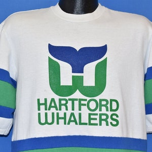 RON FRANCIS  Hartford Whalers 1986 Away CCM Vintage Throwback NHL Hockey  Jersey