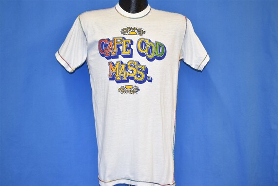 80s Cape Cod Massachusetts Rainbow t-shirt Medium - image 2