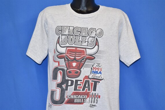 Vintage 1992 NBA Finals Caricature T-shirt Basketball Bulls