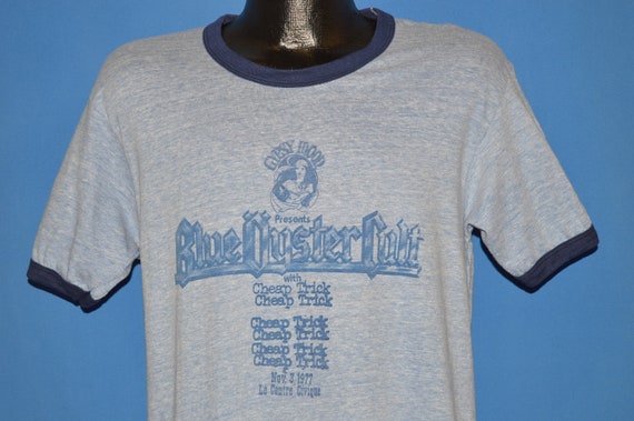 70s Blue Oyster Cult Cheap Trick 1977 Ringer t-sh… - image 1
