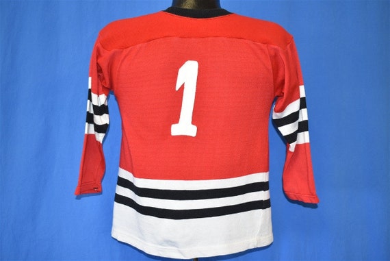 70s Les Chouettes Broomball Jersey t-shirt Small - image 3