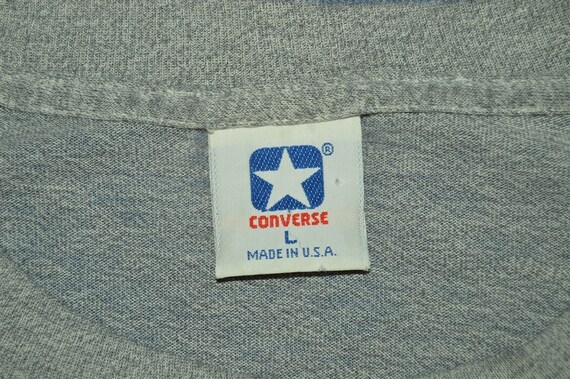 80s Converse All Star t-shirt Medium - image 4