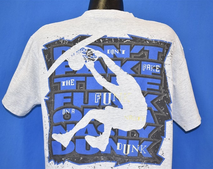 90s Shaq Don't Fake the Funk on a Nasty Dunk T-shirt Large - Etsy