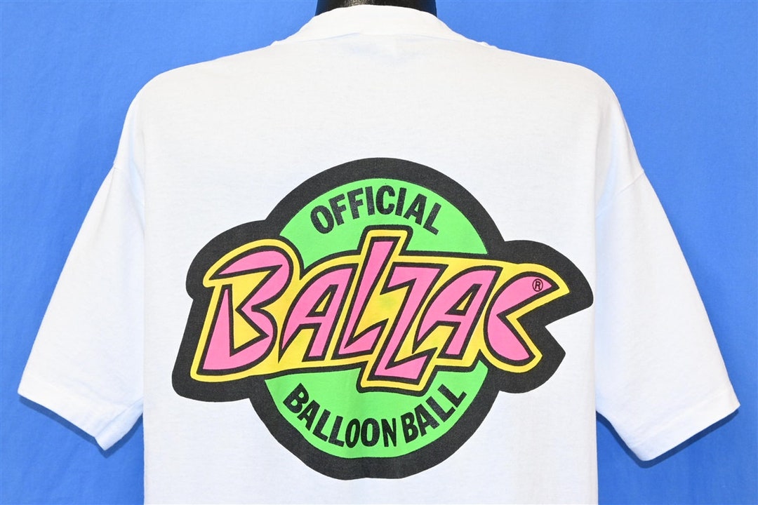 90s Balzac Official Balloon Ball Milton Bradley Toy Logo Brand Double