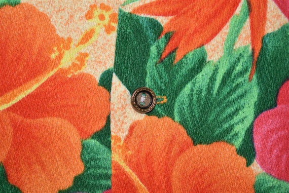 60s Mark Christopher Hawaii Aloha shirt Medium - image 3